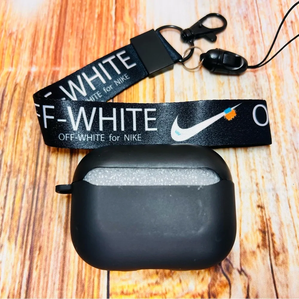 Nike OFF WHITE design Protective case for AirPods Pro 2: Black